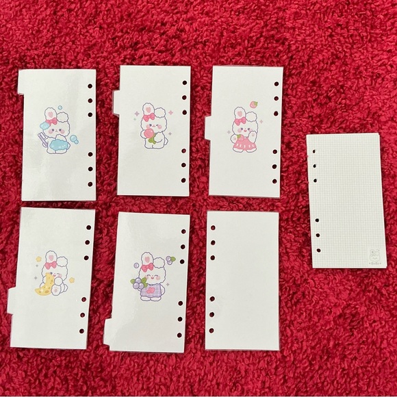 Cute Bobo Rabbit Planner Inserts - Picture 2 of 4